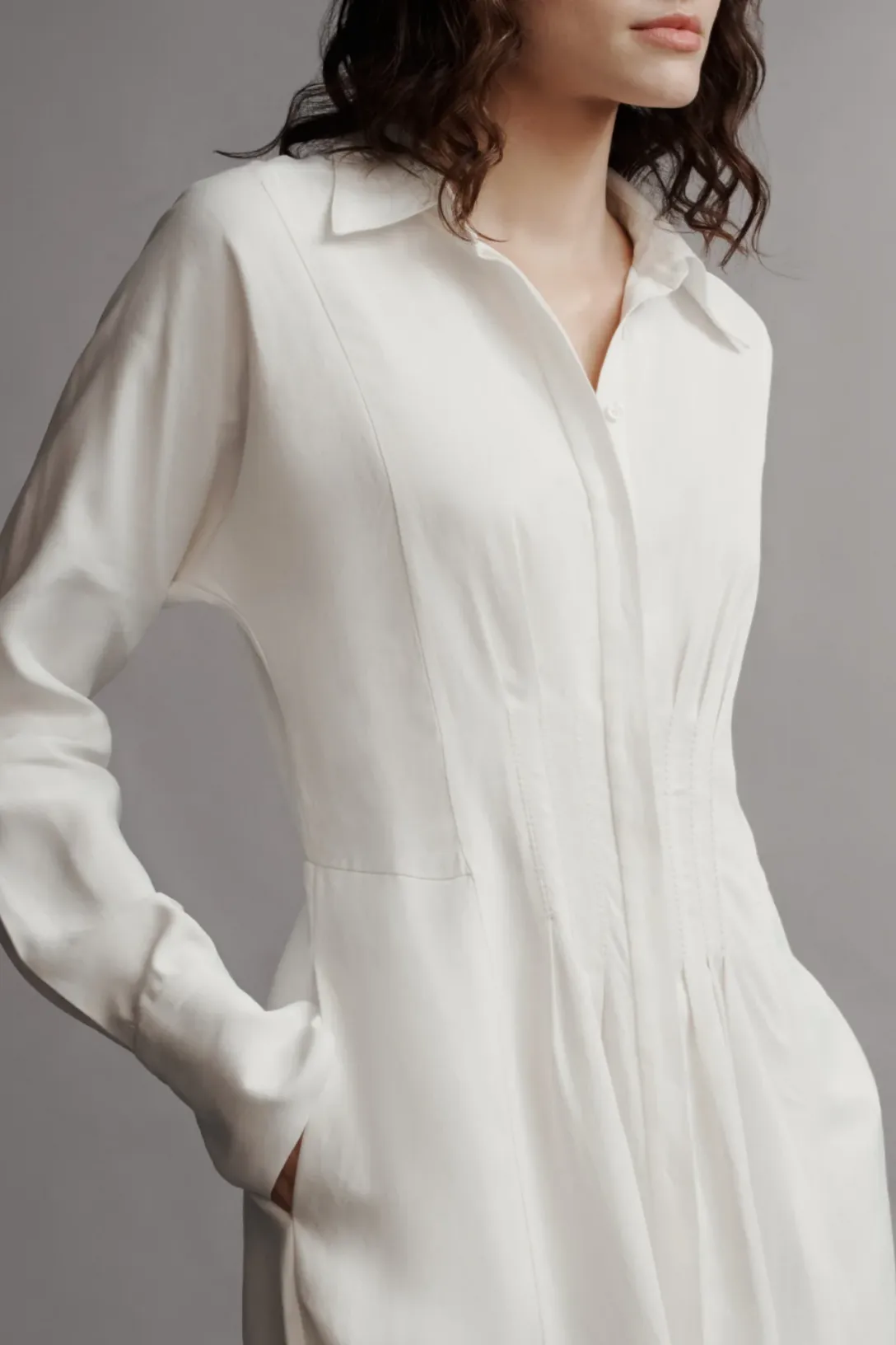 Main Street After Midnight Dress | White