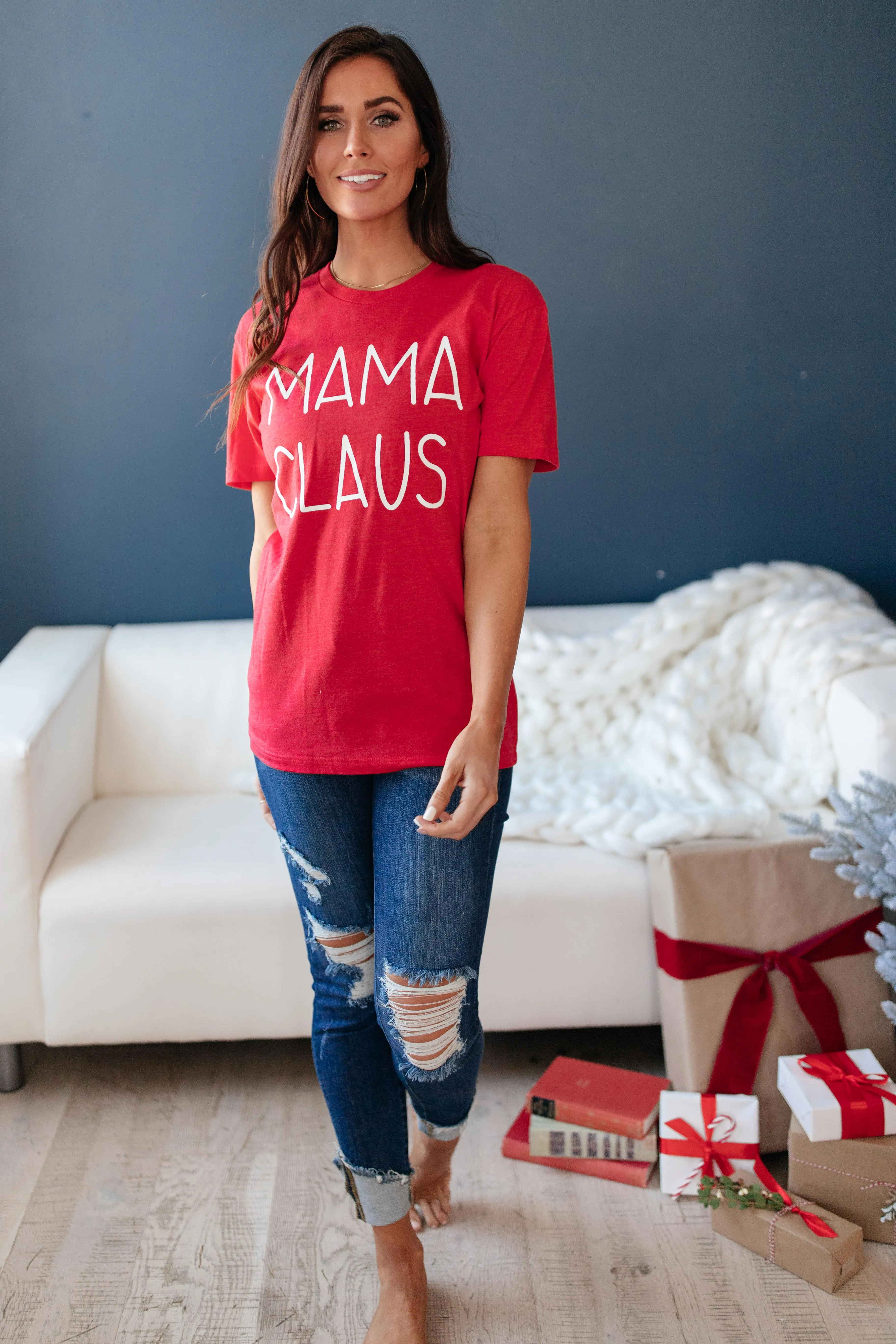 Mama Claus Graphic Tee