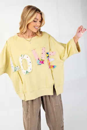 Matcha Washed Love Patch Terry Knit Easel Pullover 3/6/25 9685