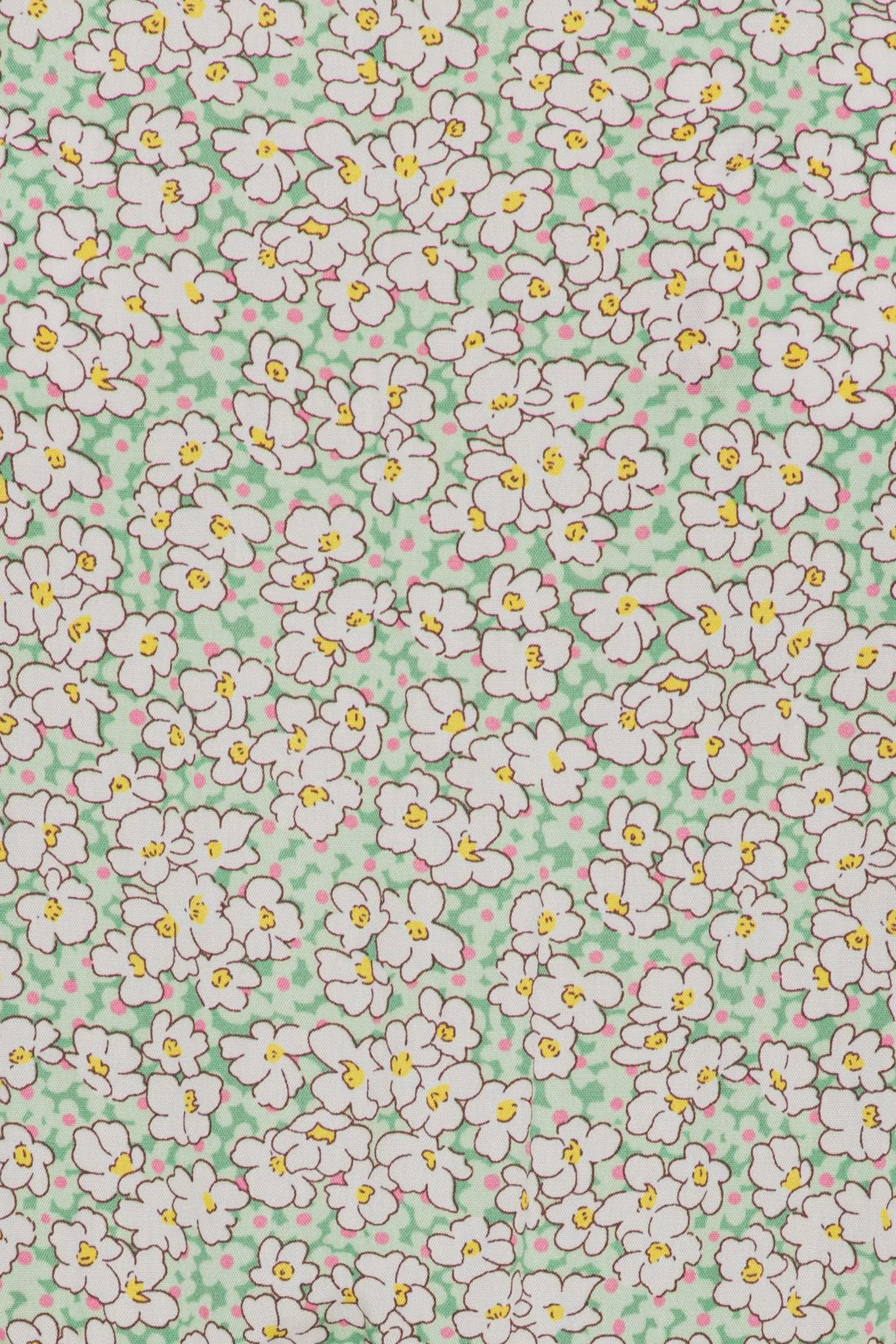 MathildaIC Kjole - Grøn Blomsterprint