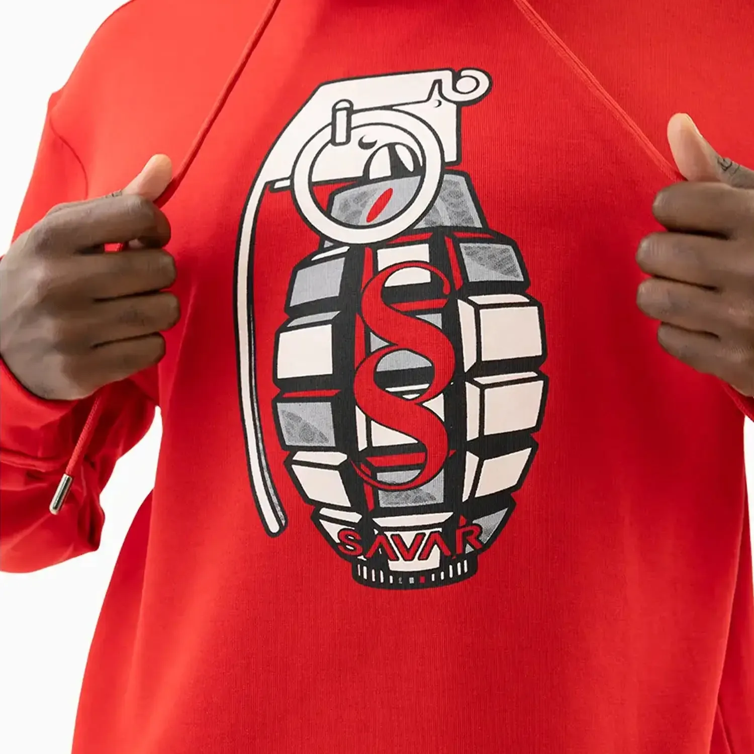 Men's Grenade Graphic Pull Over Hoodie