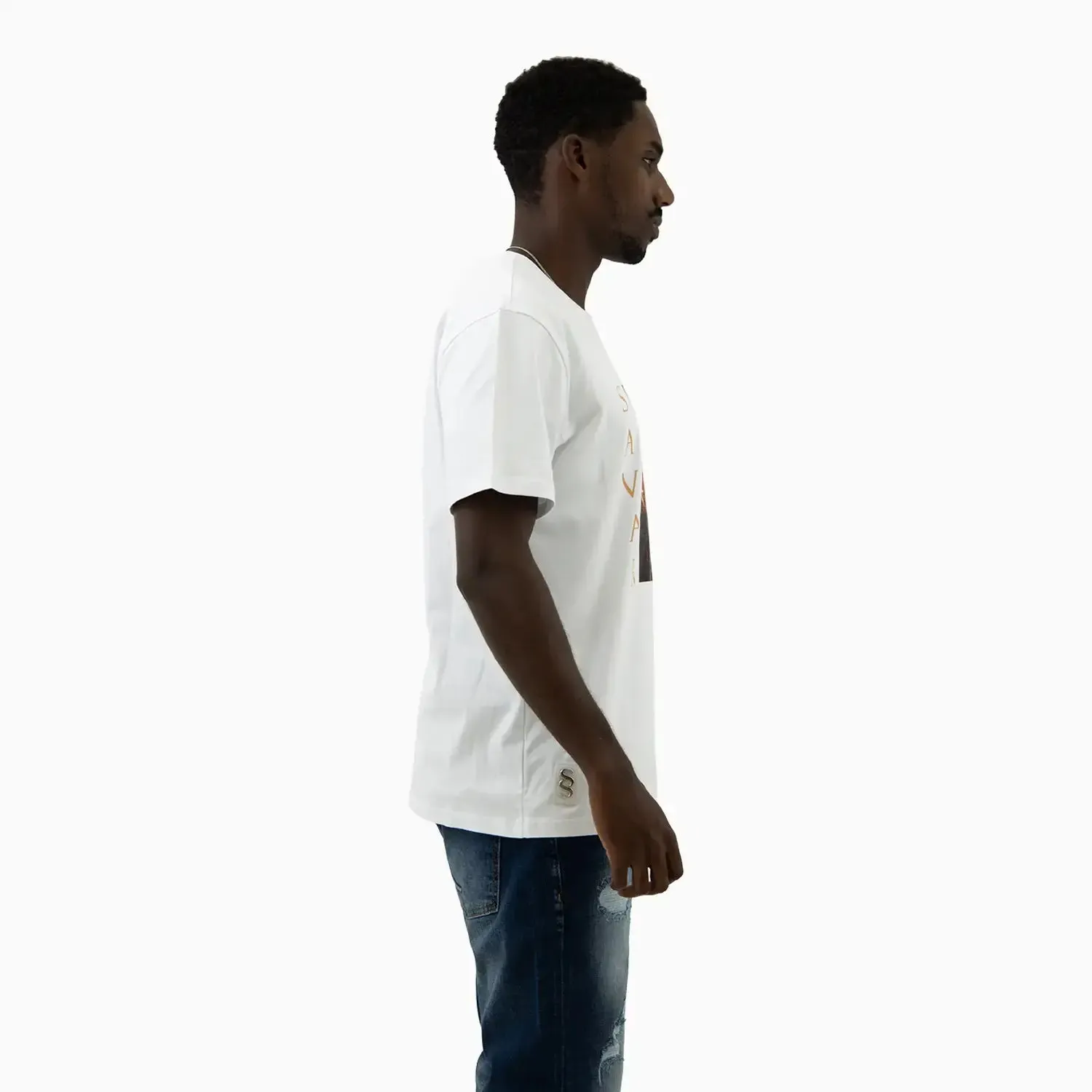 Men's Puzzle Graphic Short Sleeve T Shirt