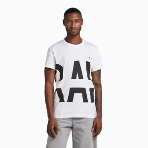 Men's Raw Strike Thru Short Sleeve T Shirt