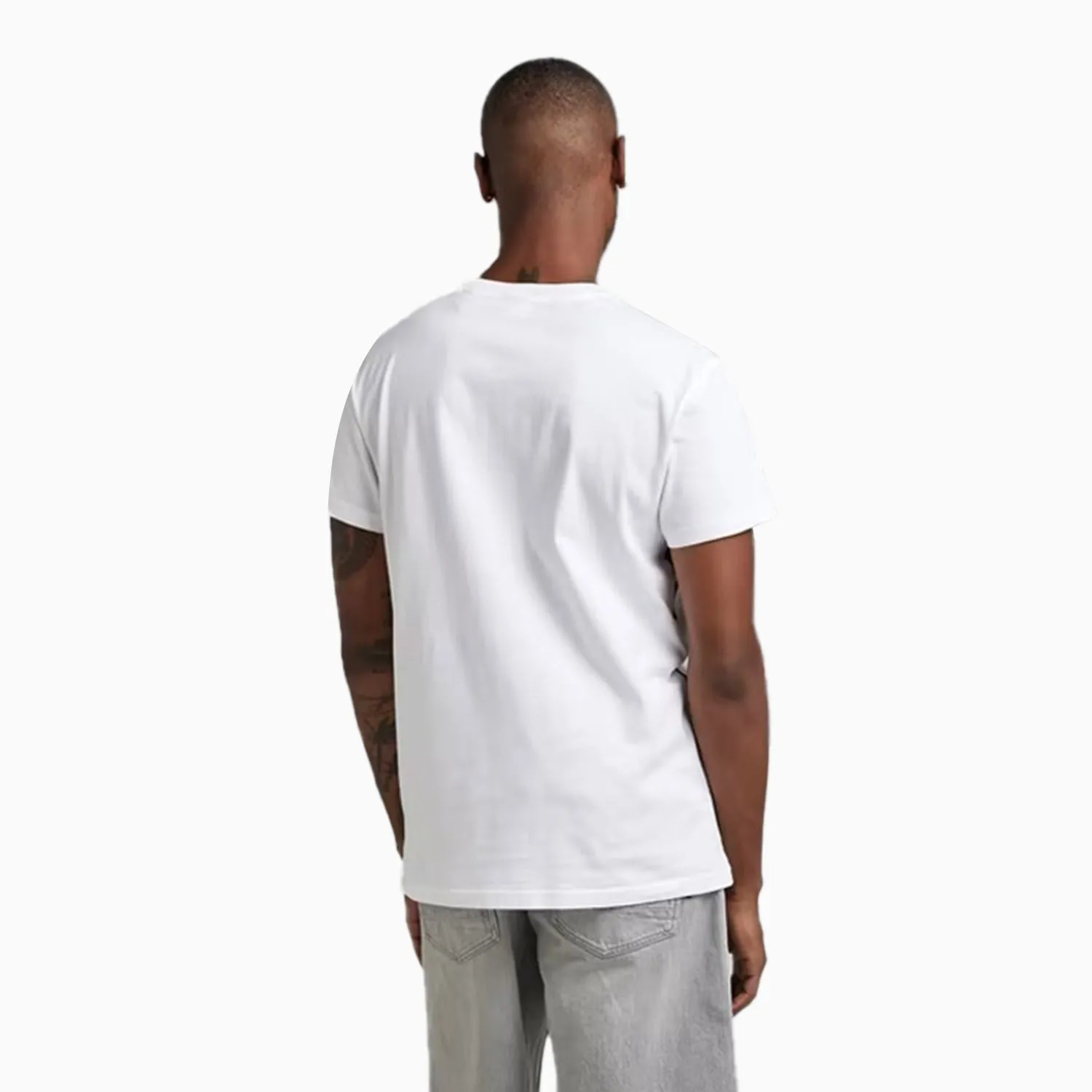 Men's Raw Strike Thru Short Sleeve T Shirt