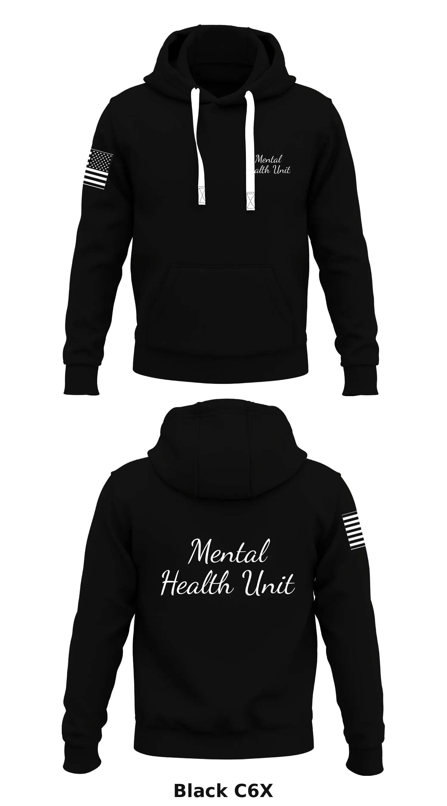 Mental Health Unit  Store 1  Core Men's Hooded Performance Sweatshirt - C6X
