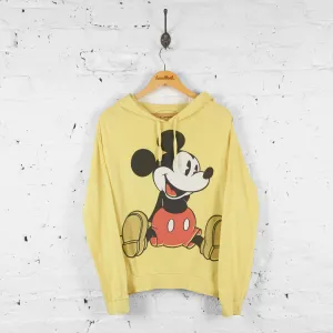 Mickey Mouse Disney Hoodie - Yellow - M