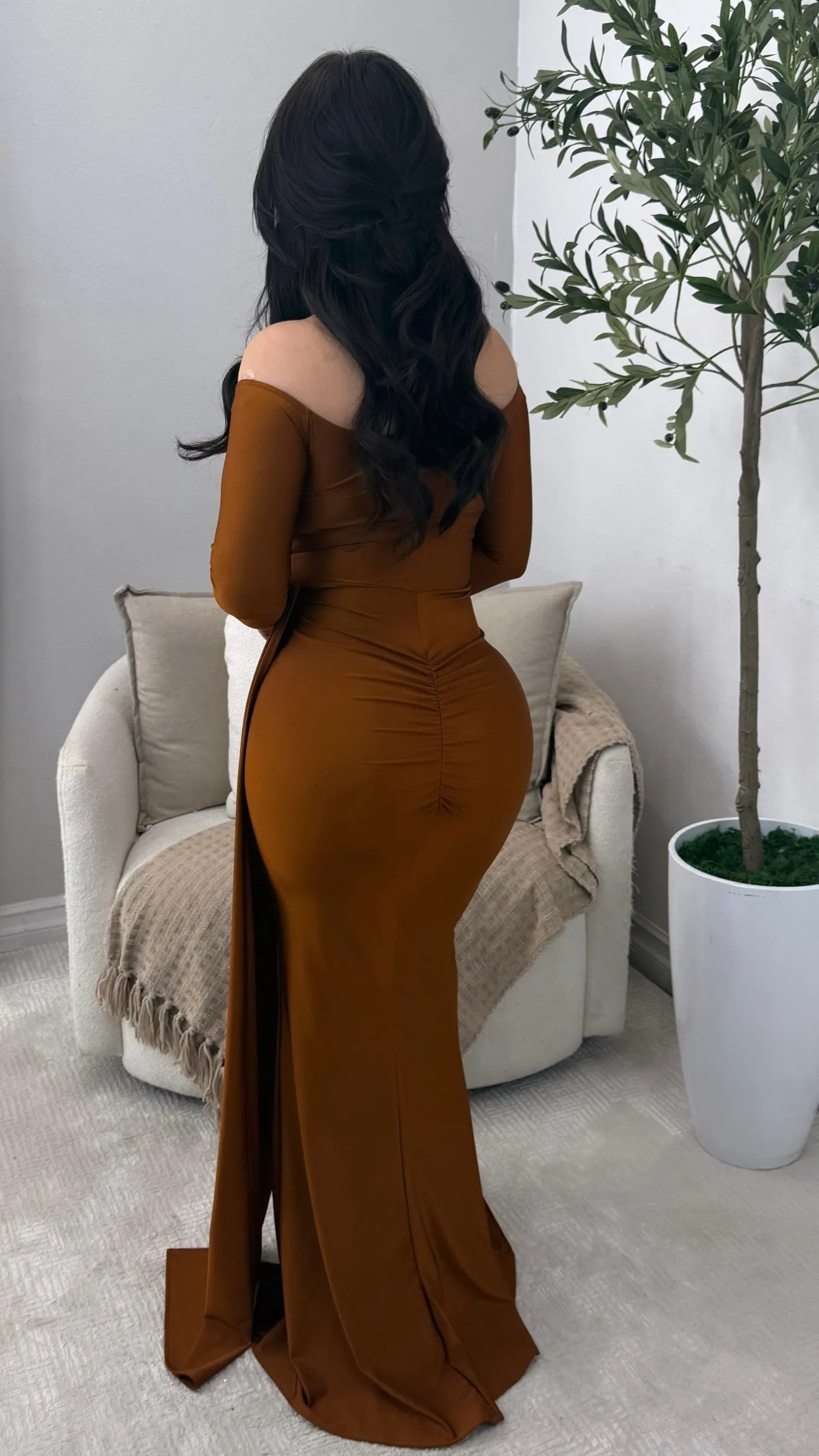 MILA COPPER DRESS