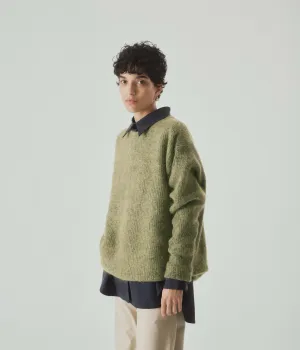 Mohair Sweater in Matcha