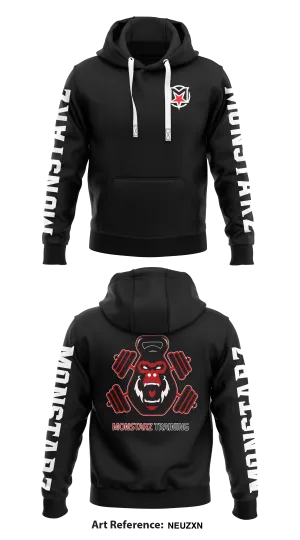 Monstarz Store 1  Core Men's Hooded Performance Sweatshirt - NeUZXN