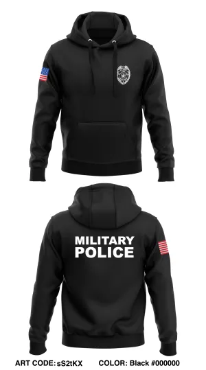 NAVAL STATION NORFOLK POLICE DEPARTMENT STORE 1 Store 2  Core Men's Hooded Performance Sweatshirt - sS2tKX