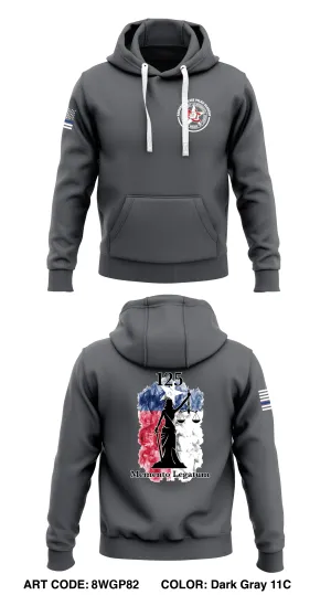 Navarro College Police Academy  Core Men's Hooded Performance Sweatshirt - 8WGP82