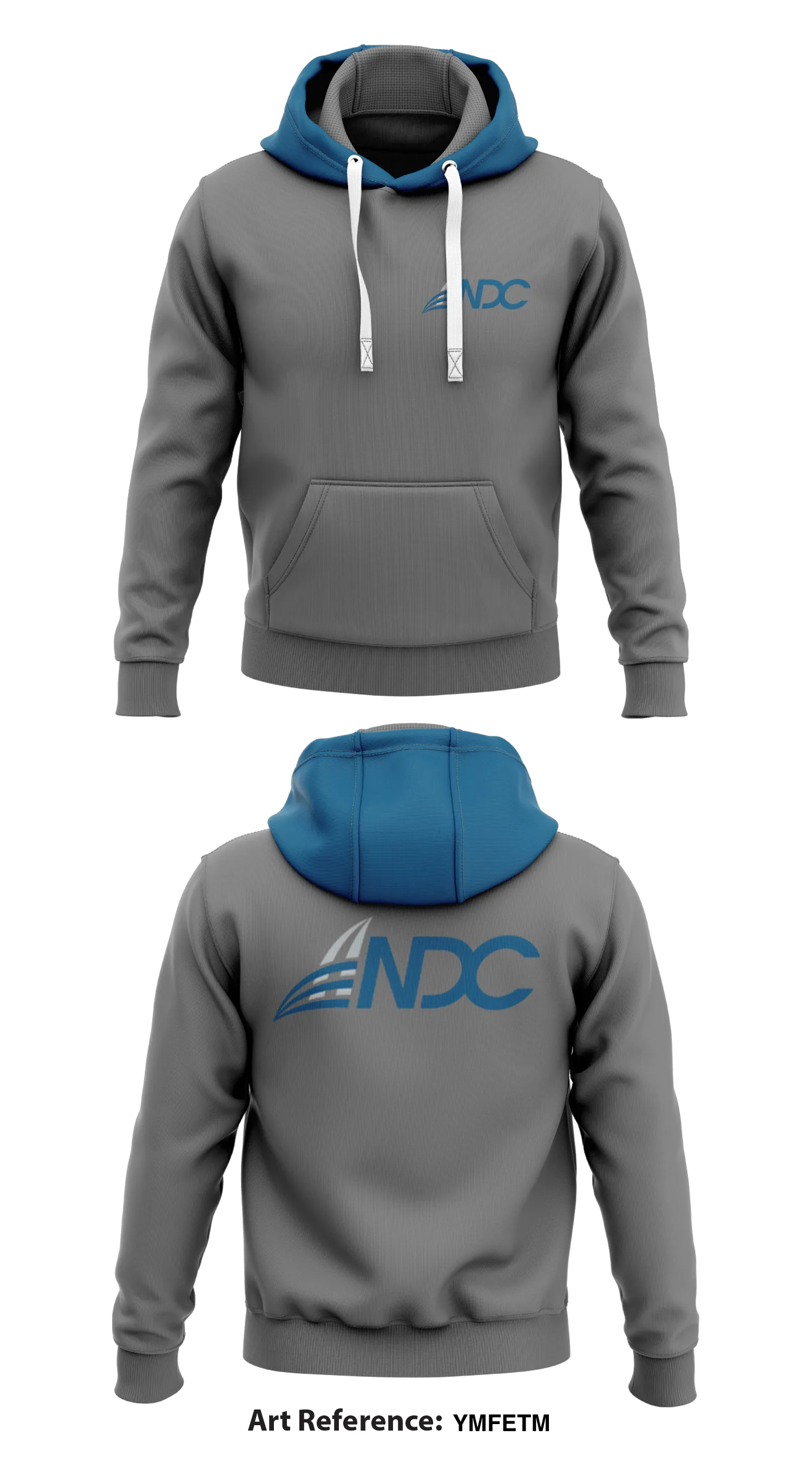 NDC, Inc. Store 1  Core Men's Hooded Performance Sweatshirt - YMfetm