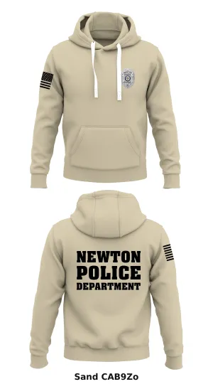 Newton police department  Store 1  Core Men's Hooded Performance Sweatshirt - CAB9Zo