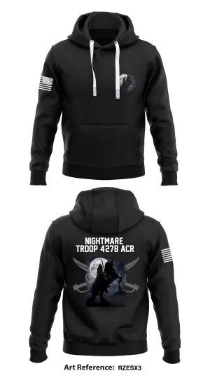 Nightmare Troop 4/278 ACR Store 1  Core Men's Hooded Performance Sweatshirt - RZEsx3