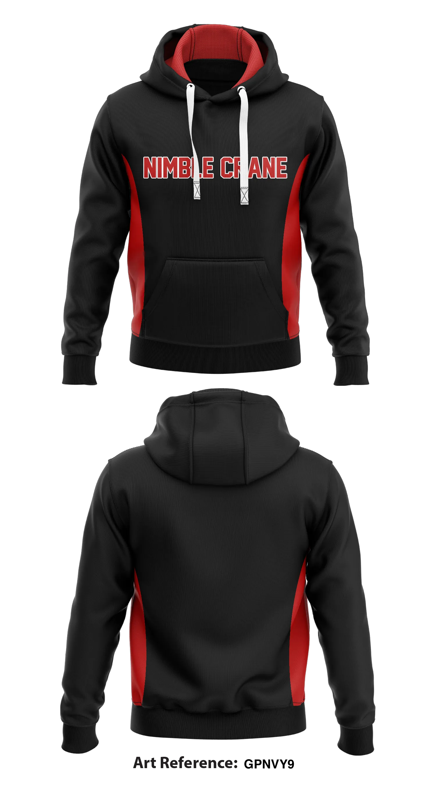 Nimble Crane Store 1  Core Men's Hooded Performance Sweatshirt - gPnVY9