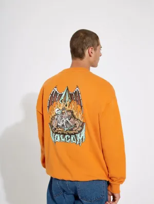 Nofing Sweatshirt - SAFFRON