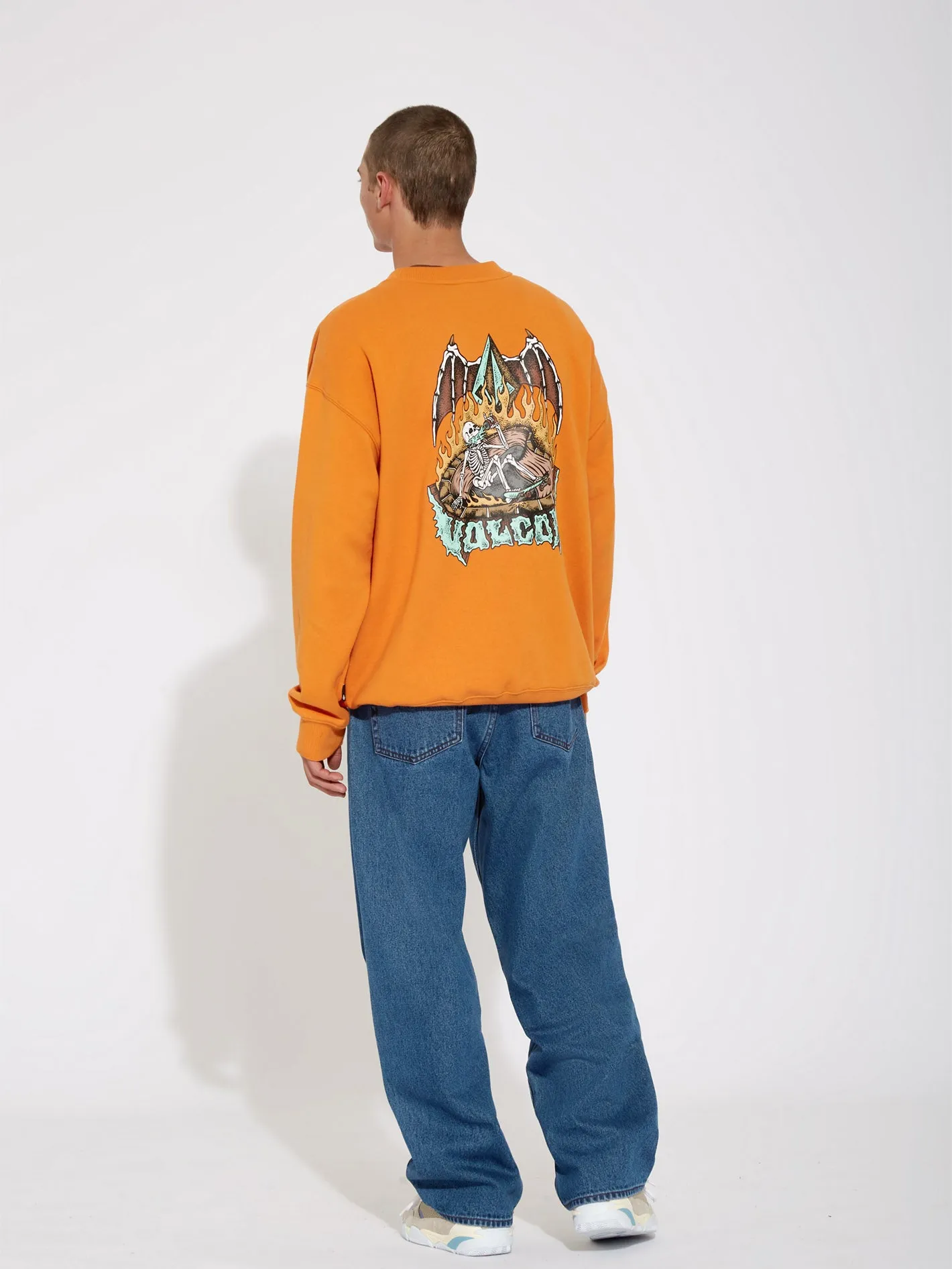 Nofing Sweatshirt - SAFFRON