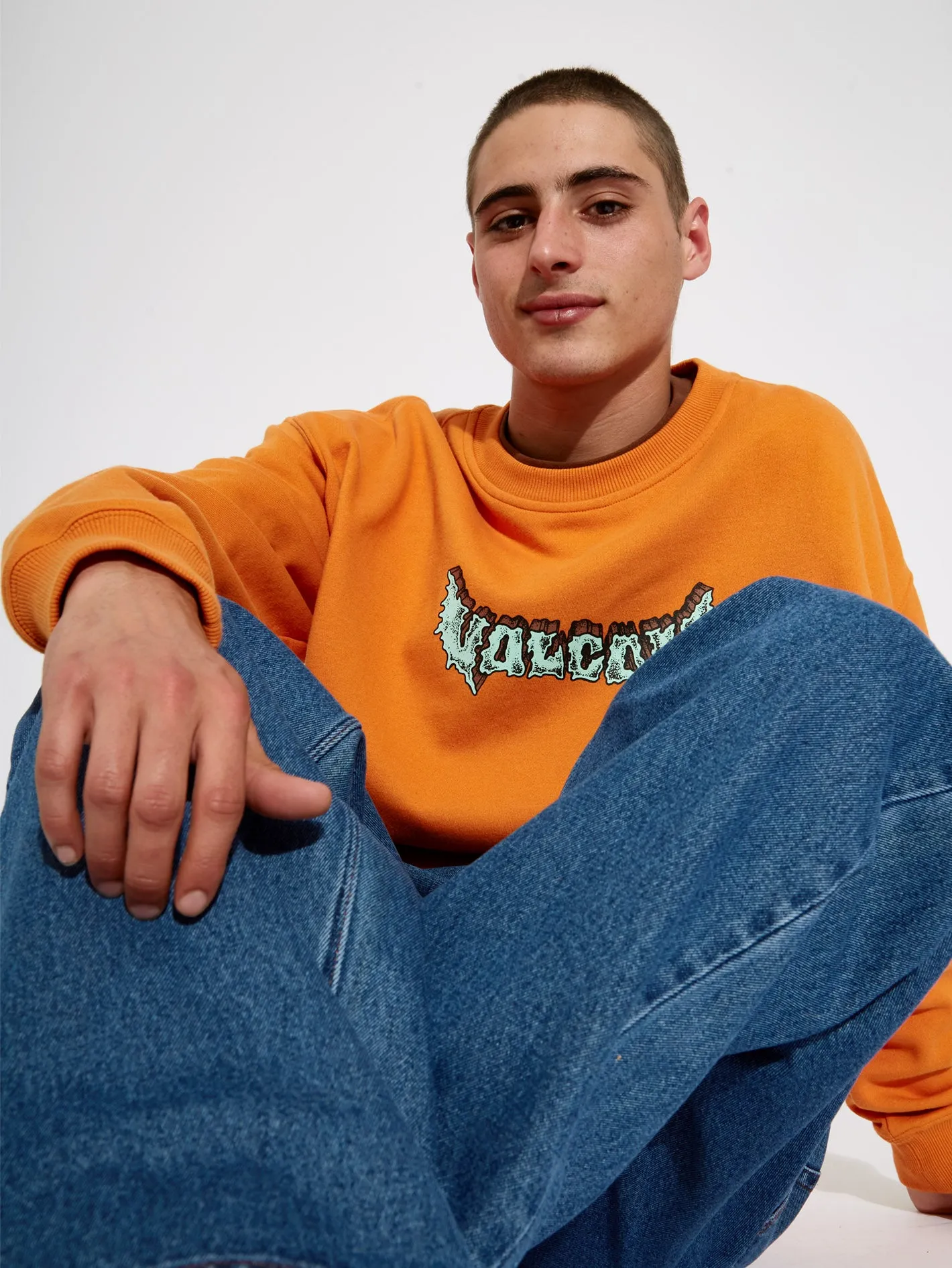 Nofing Sweatshirt - SAFFRON