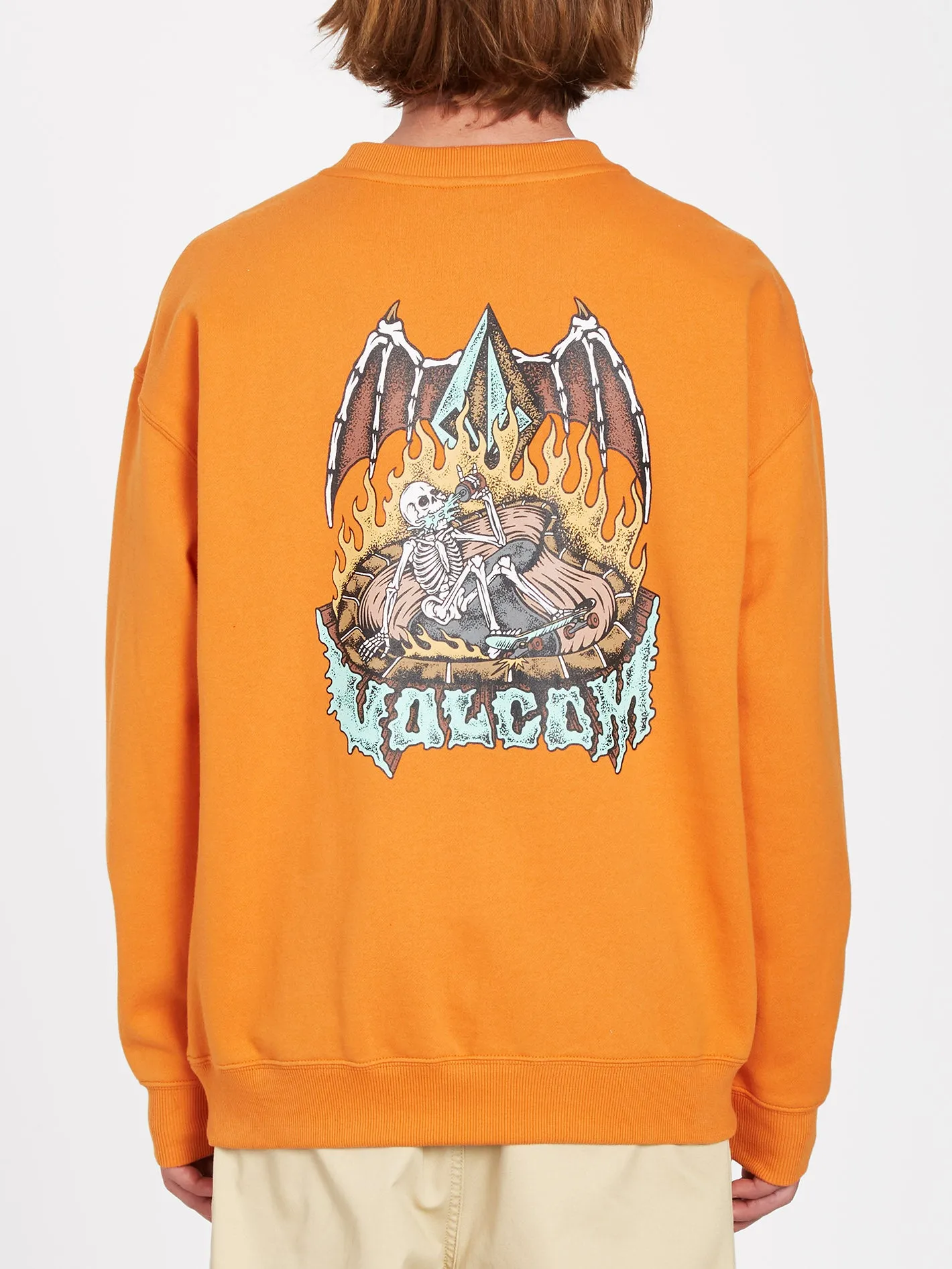 Nofing Sweatshirt - SAFFRON