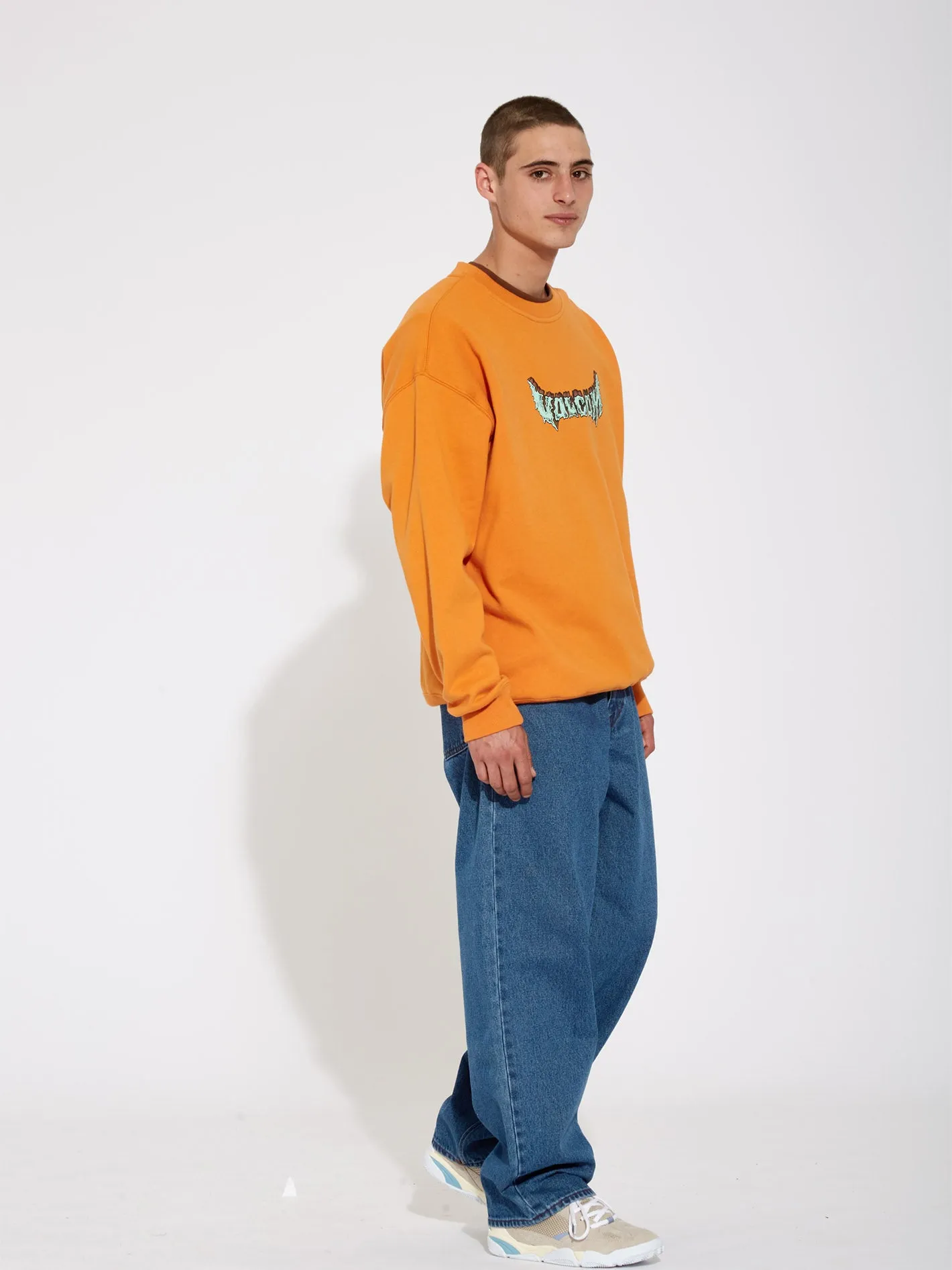 Nofing Sweatshirt - SAFFRON