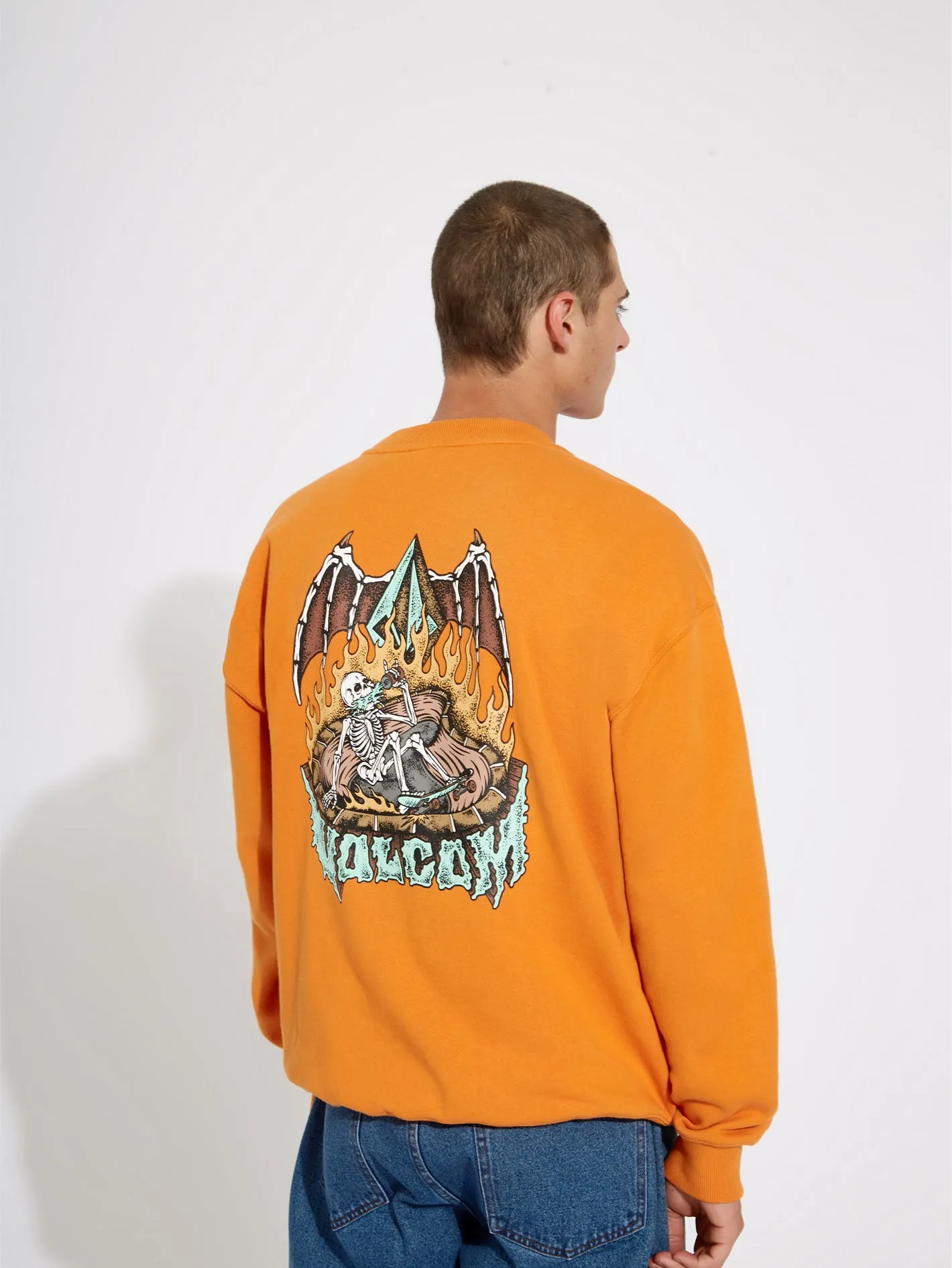 Nofing Sweatshirt - SAFFRON