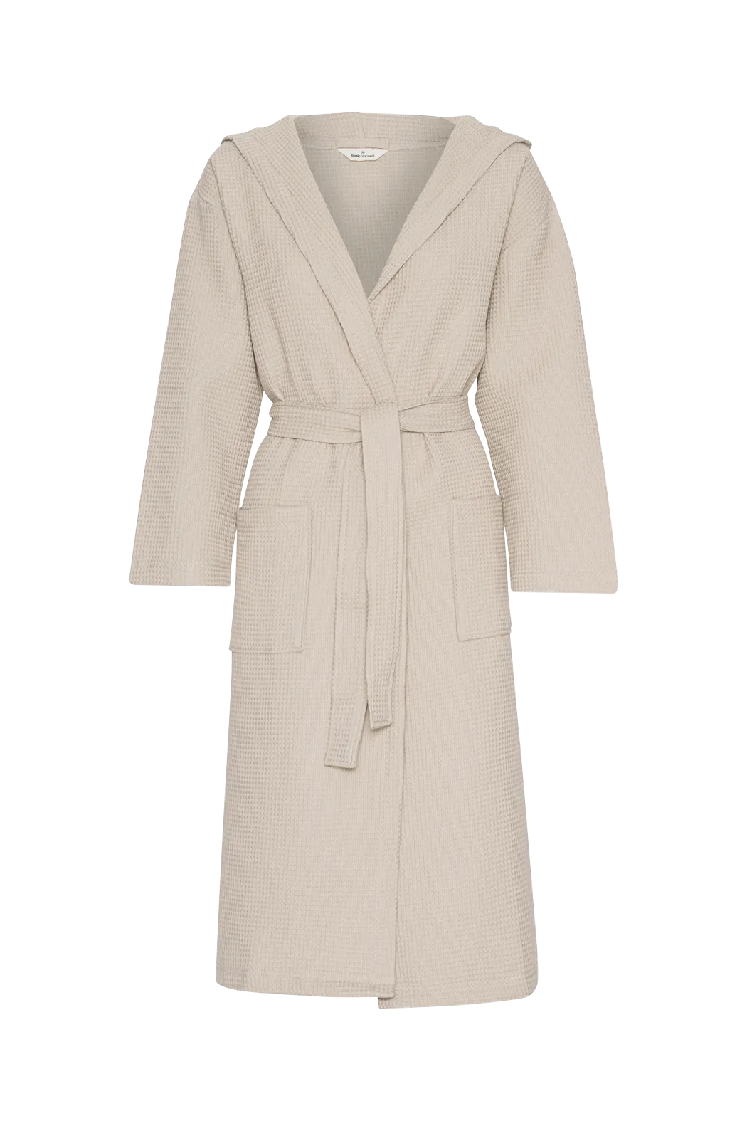 Nora Long Robe GOTS - Feather Gray