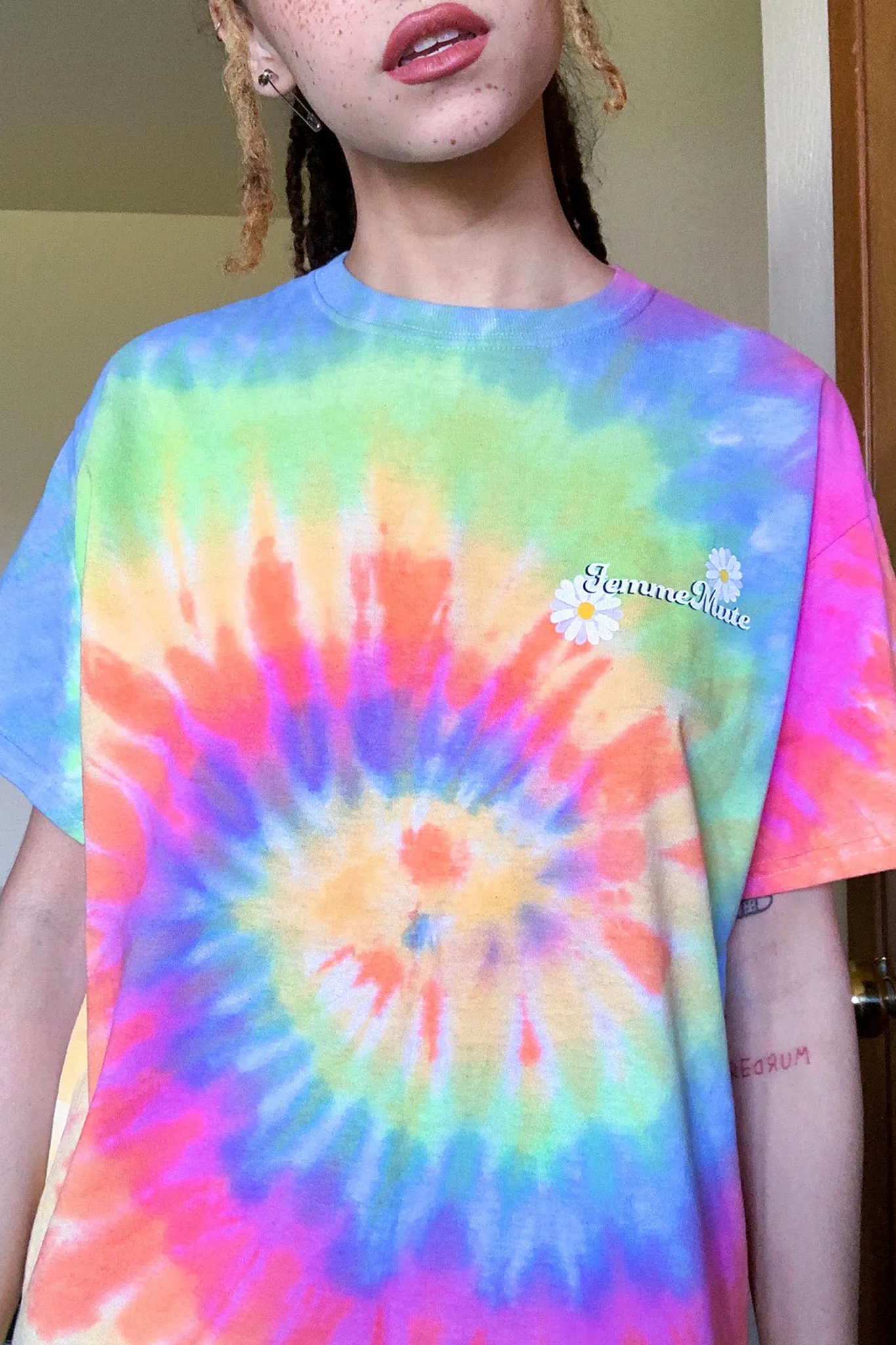 Not High Tie Dye Tee