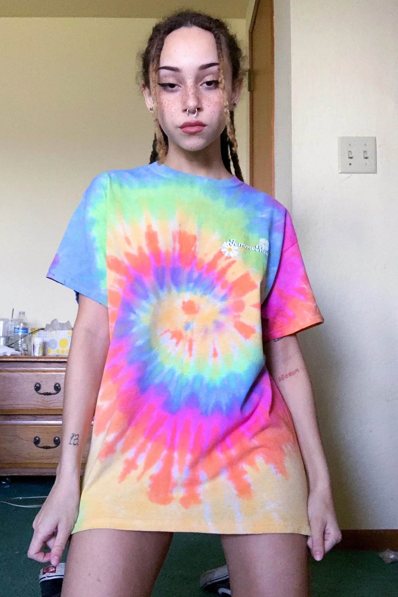 Not High Tie Dye Tee