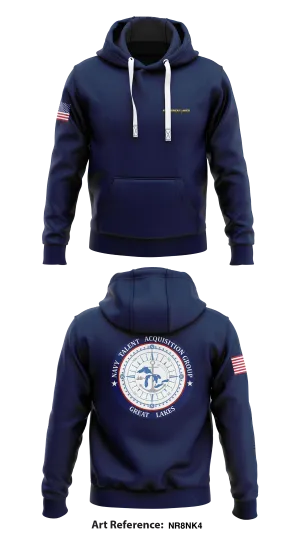 NTAG Great Lakes NSW/NSO Store 1  Core Men's Hooded Performance Sweatshirt - NR8Nk4