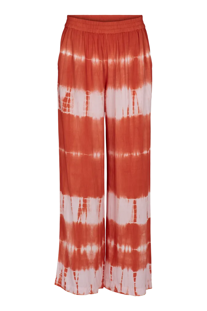 Orchid Pants - Tie Dye Dusted Clay / Pink Chalk