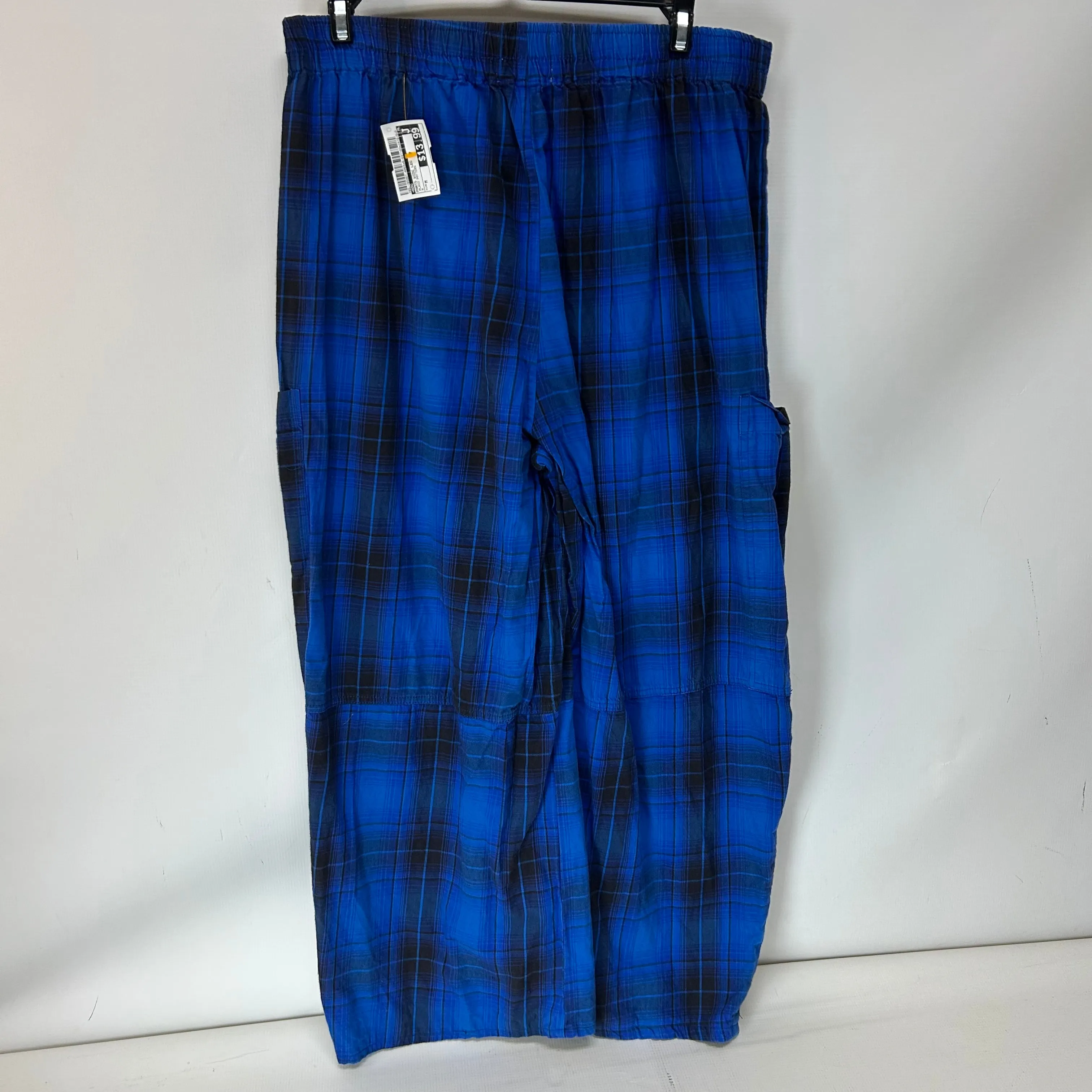 Pants Wide Leg By Bdg In Plaid Pattern, Size: M