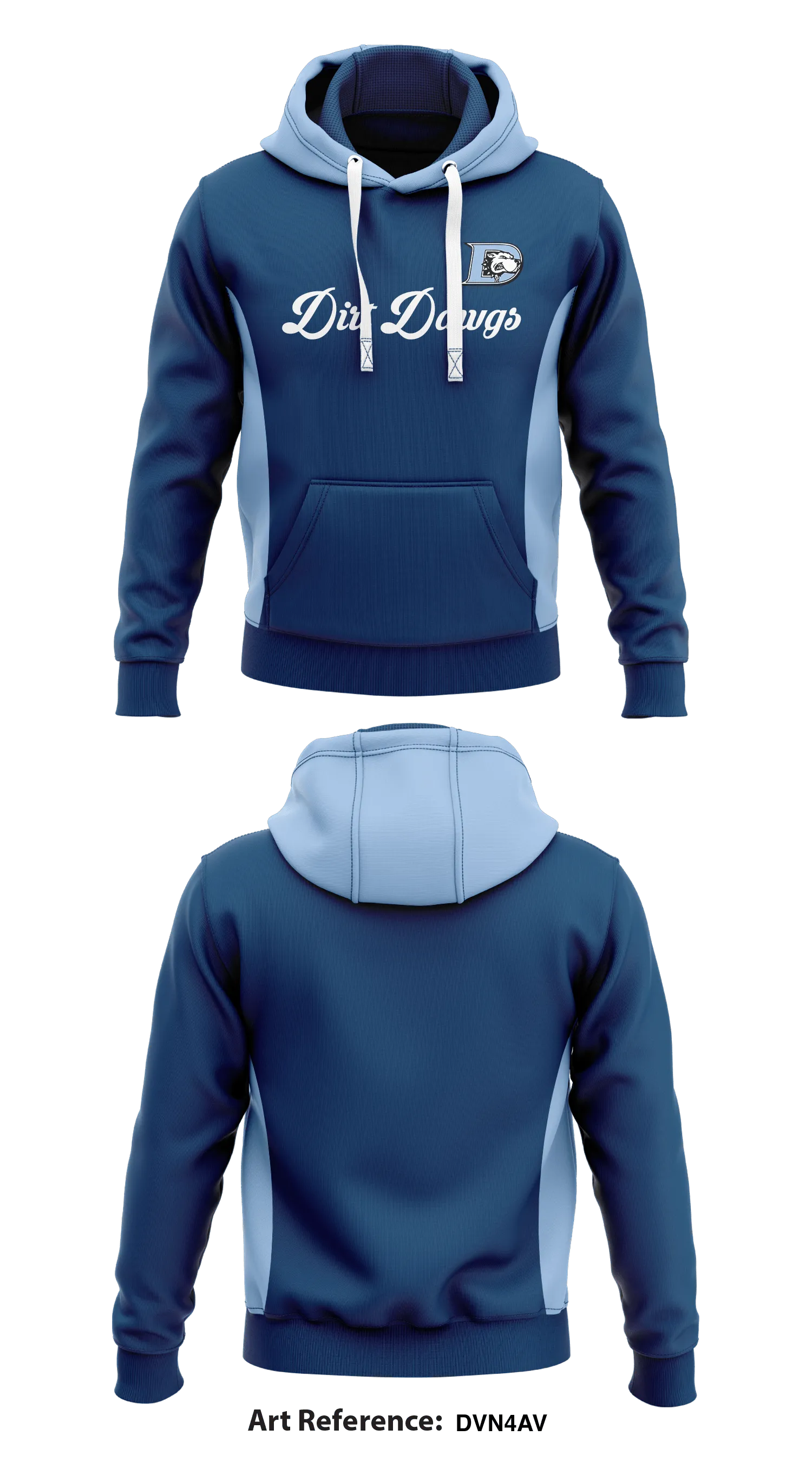 Philadelphia Dirt Dawgs Store 2  Core Men's Hooded Performance Sweatshirt - DvN4AV