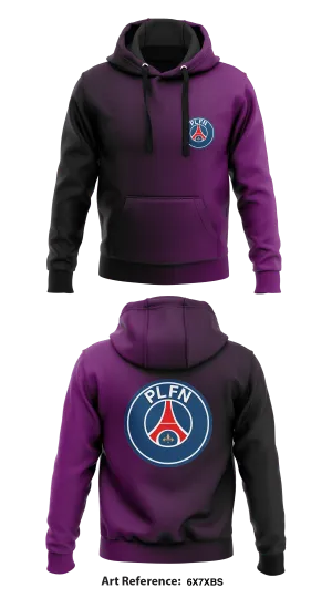 PLFN Store 2  Core Men's Hooded Performance Sweatshirt - 6x7XBS