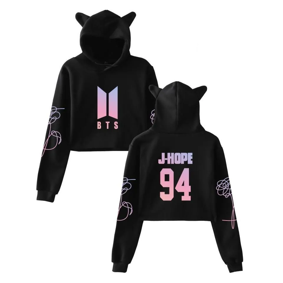 Pull Tops oreille de chat BTS