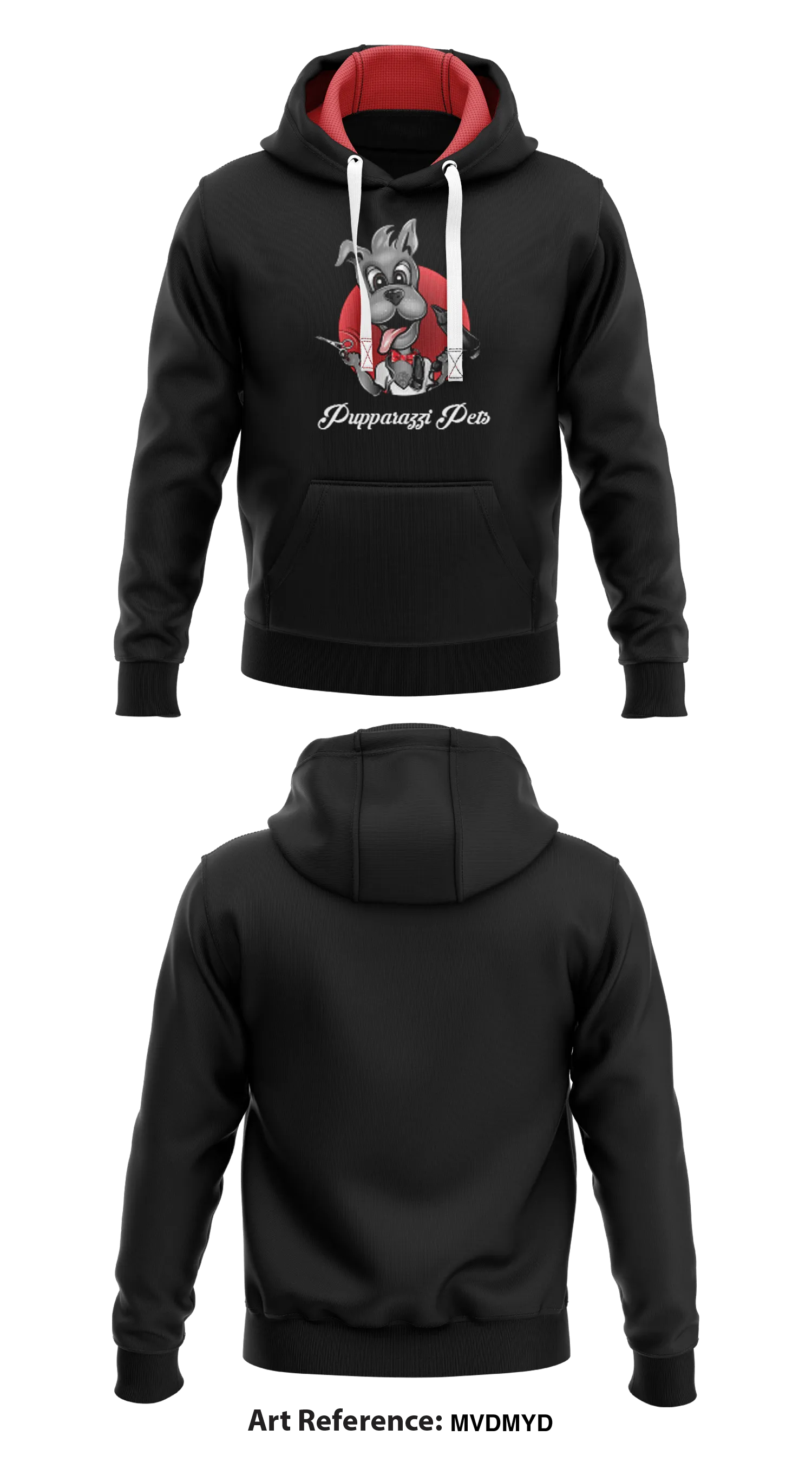 Pupparazzi Pets Store 1  Core Men's Hooded Performance Sweatshirt - MvdMyd