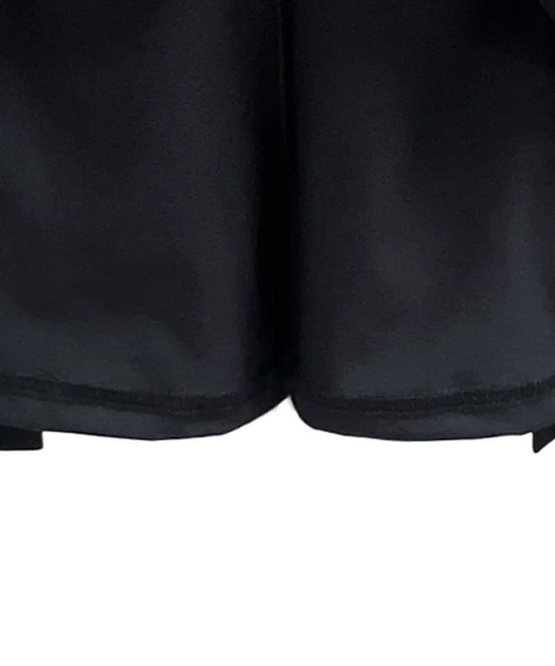 Q.C PLAY: Tapeline Pleated Back Banding Skirt - 3 colors