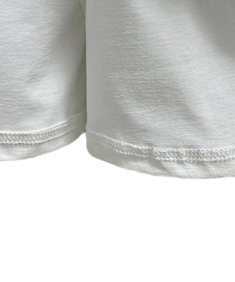 Q.C PLAY: Tapeline Pleated Back Banding Skirt - 3 colors