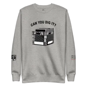 "Can You Dig It" (Light) Unisex Fleece Pullover