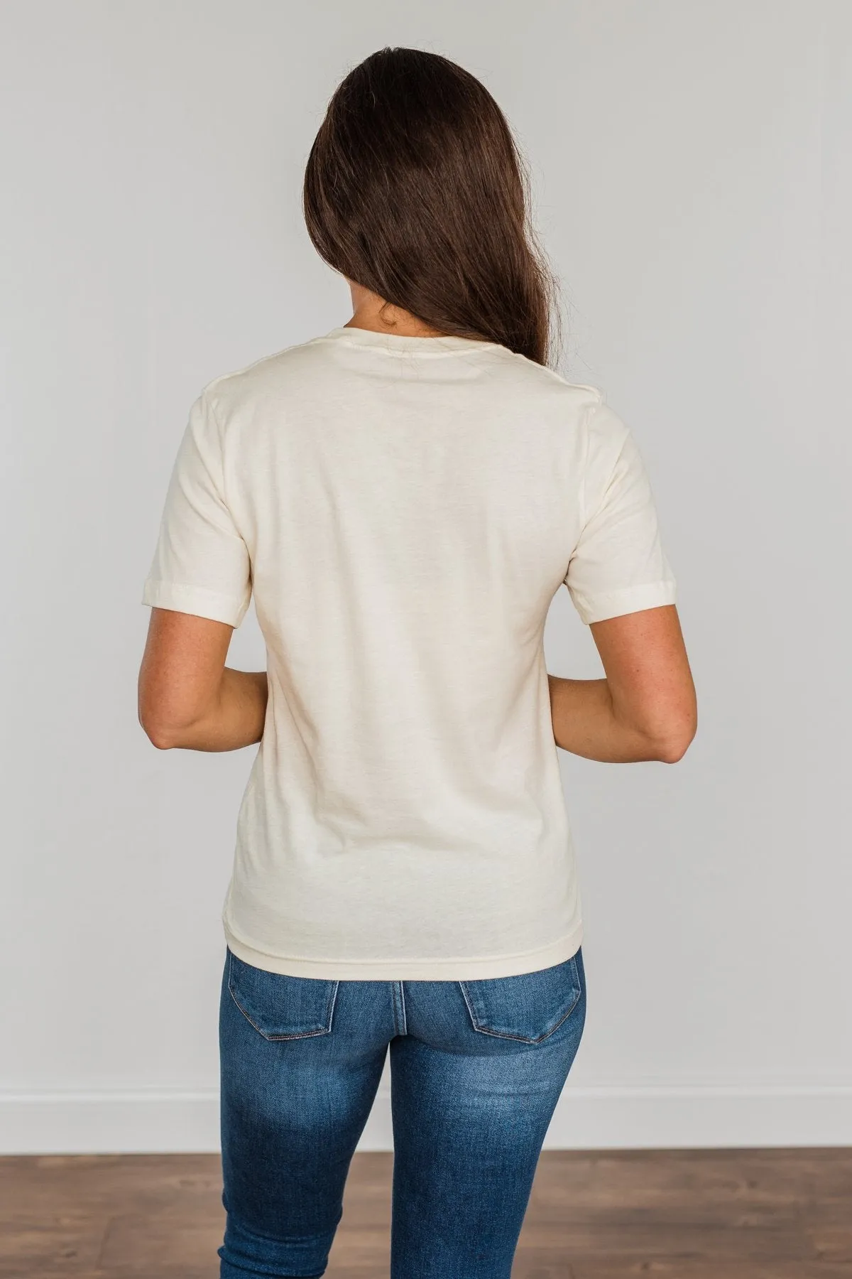 "Grateful" Graphic Tee- Cream