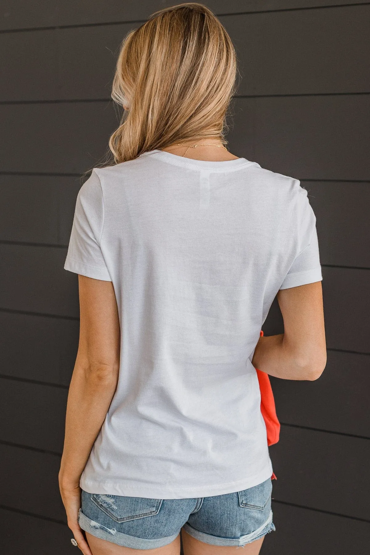 "Mama" Love Graphic Tee- White