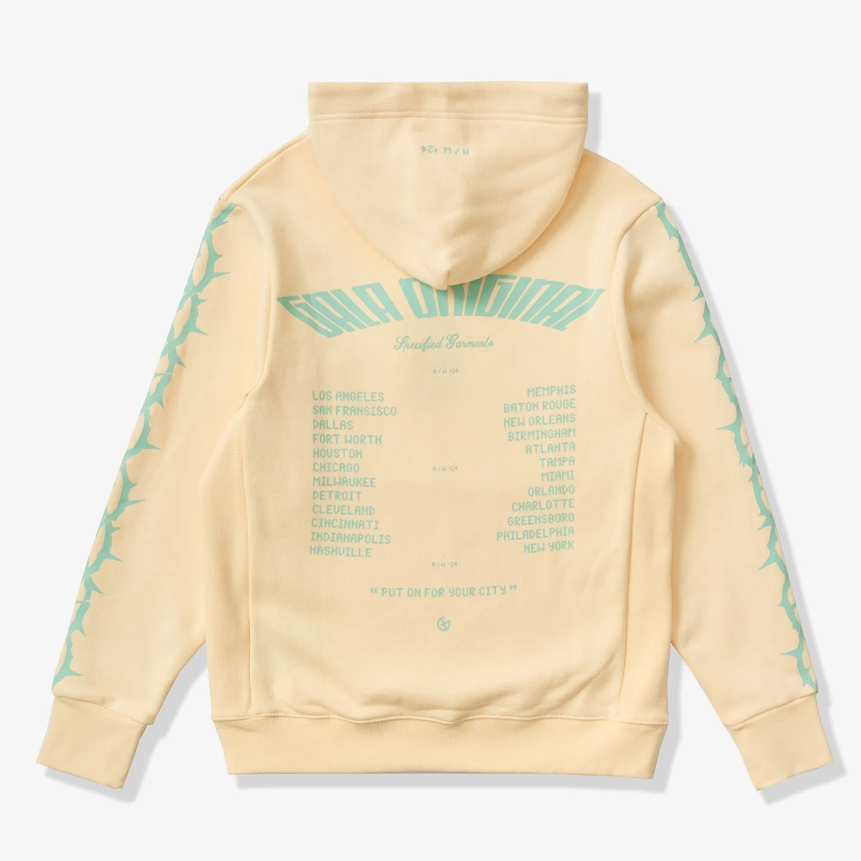 "Tour" Hoodie (cream)