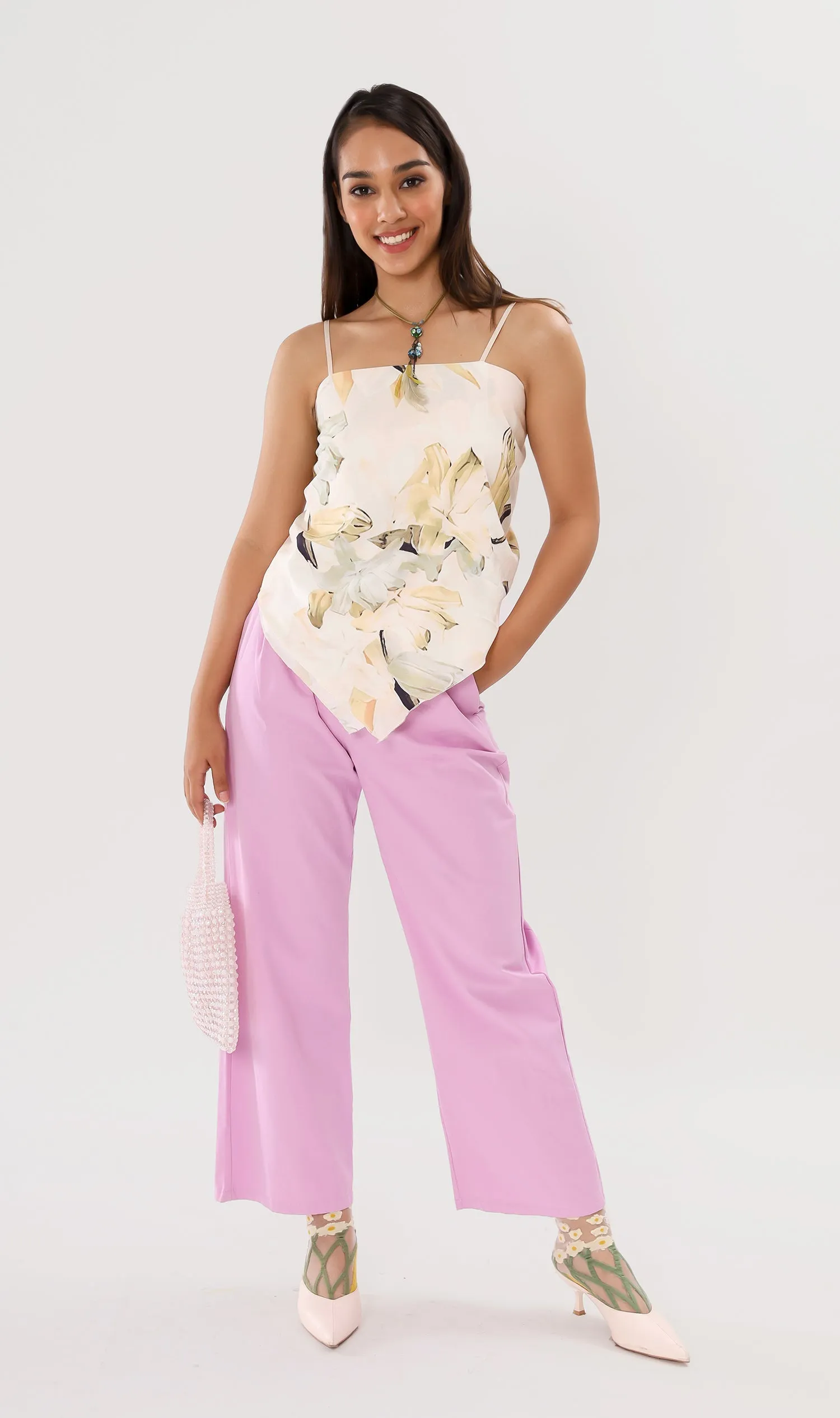RAI Wide-Leg Pants (Lilac)