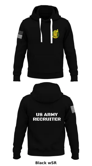 Recruiter Store 1  Core Men's Hooded Performance Sweatshirt - wSR