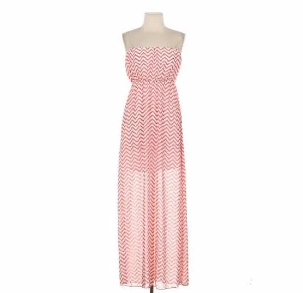 Red Coral Maxi dress