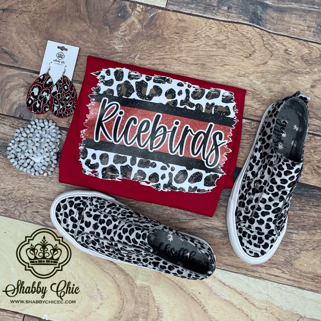 Ricebirds Light Leopard Tee