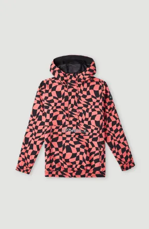 Ridge Anorak Jacke | Pink Checkboard