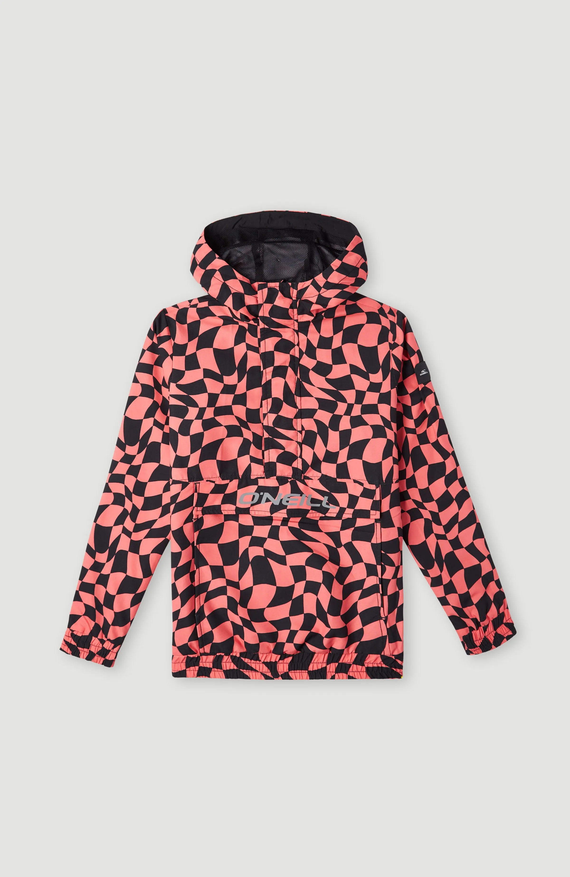 Ridge Anorak Jacke | Pink Checkboard