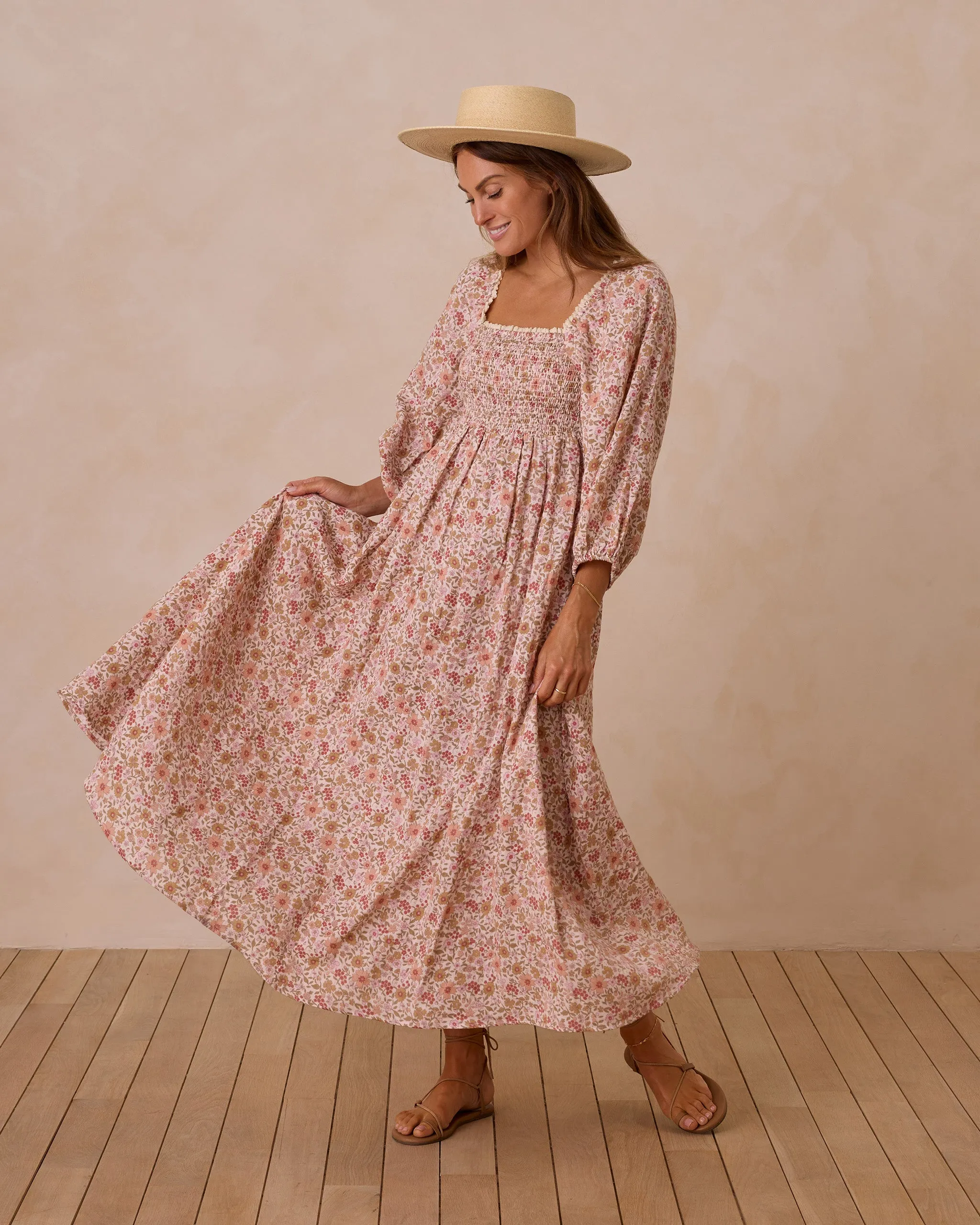 Rylee   Cru Della Dress in Pink Gardenia