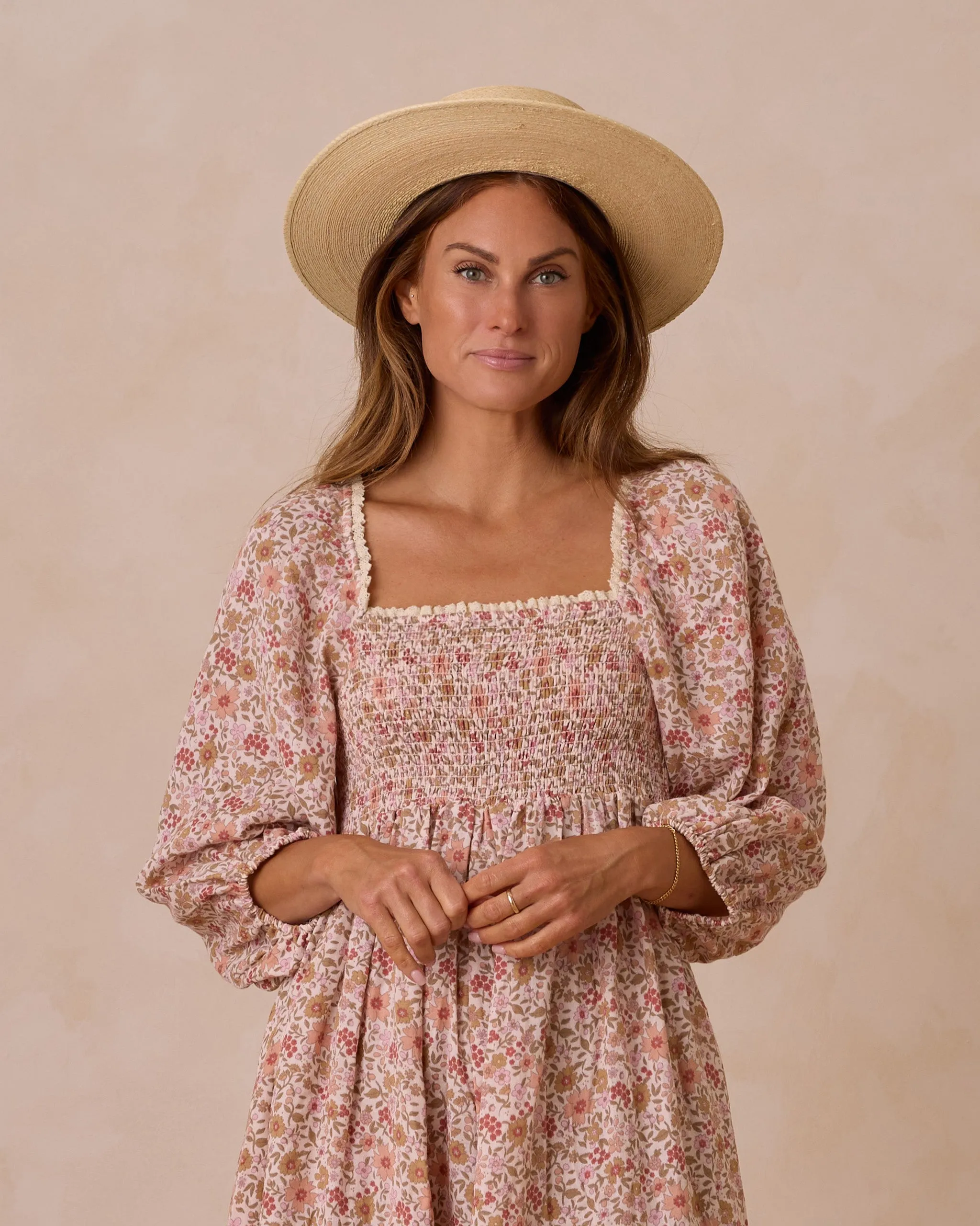 Rylee   Cru Della Dress in Pink Gardenia