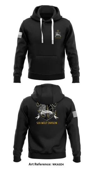 Sea Wolf Division - NBH Store 1  Core Men's Hooded Performance Sweatshirt - WKA5DA